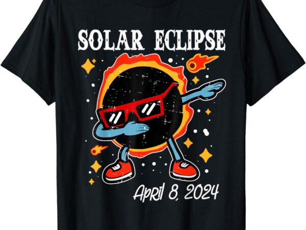 America totality 4 08 24 adult kids total solar eclipse 2024 t-shirt