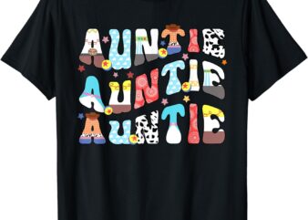 Auntie Toy Birthday Boy Story Family Matching Birthday Boy T-Shirt