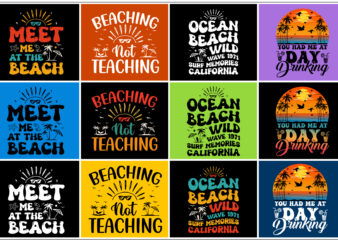 Beach,Beach TShirt,Beach TShirt Design,Beach TShirt Design Bundle,Beach T-Shirt,Beach T-Shirt Design,Beach T-Shirt Design Bundle