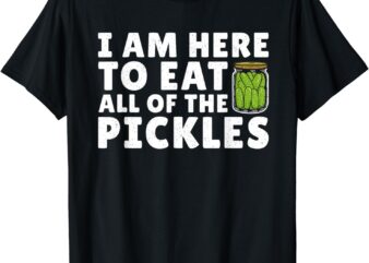 Best Pickle Design For Men Women Kids Cucumber Pickle Lover T-Shirt
