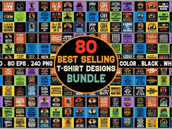 Best selling t-shirt design mega bundle 2