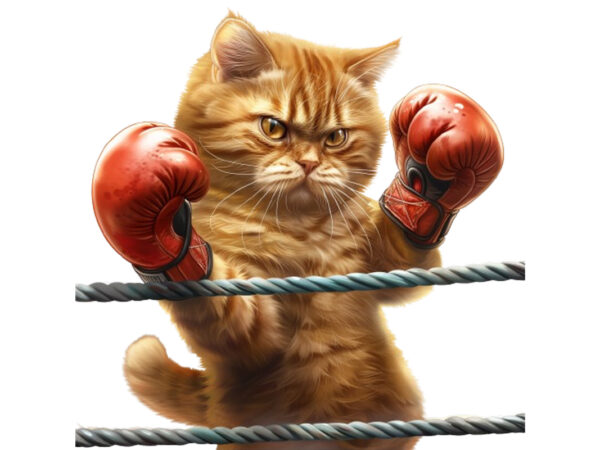 Boxing cat sublimation clipart t shirt template Boxing cat sublimation clipart t shirt template
