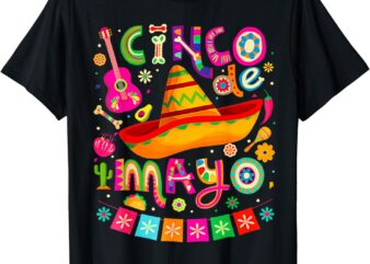 Cinco De Mayo For Mens Womens Kids Mexican Fiesta 5 De Mayo T-Shirt