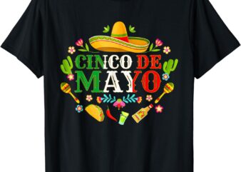 Cinco De Mayo Mexican Fiesta 5 De Mayo Men Women Kid Toddler T-Shirt