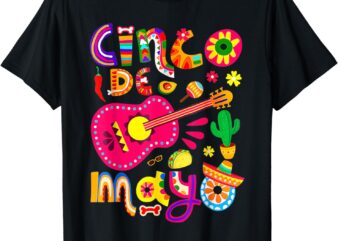 Cinco De Mayo Mexican Fiesta 5 De Mayo Women Men Girls T-Shirt