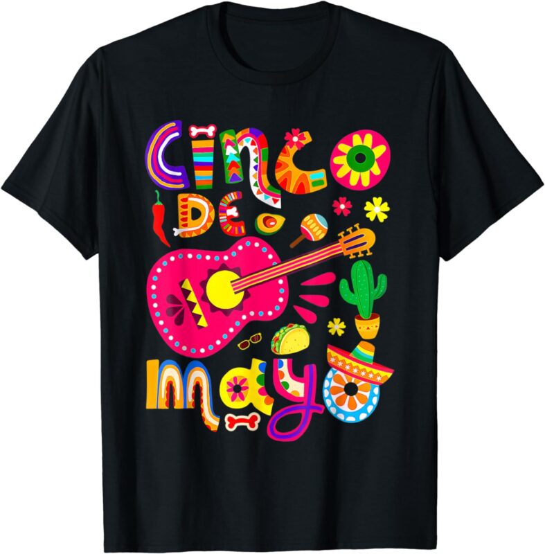 Cinco De Mayo Mexican Fiesta 5 De Mayo Women Men Girls T-Shirt