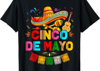 Cinco De Mayo Shirt Party Mexican Fiesta 5 De Mayo Women Men T-Shirt