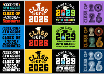 Class Of T-Shirt Design Bundle