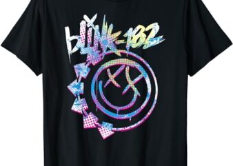 Colourful Inset Rock Music by Rock Off T-Shirt
