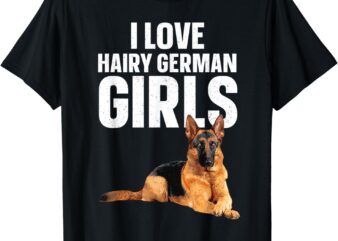 Cool German Shepherd Art For Men Women German Shepherd Lover T-Shirt