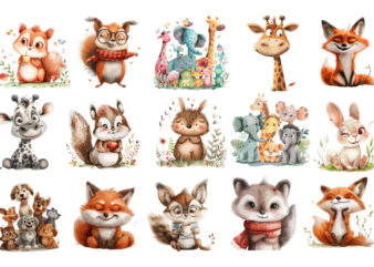 adorable animal clipart