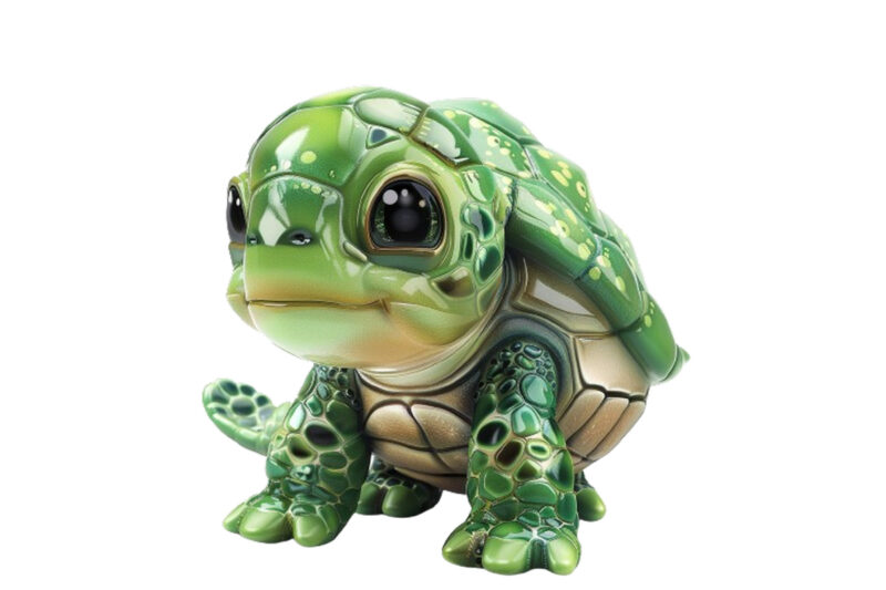 Cute Turtle 3d Clipart