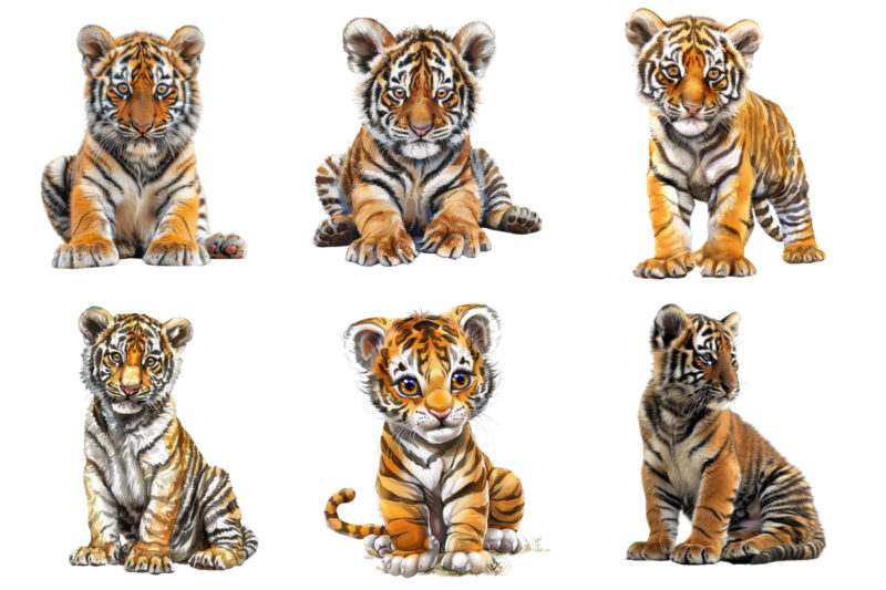 Baby tiger full body Sublimation