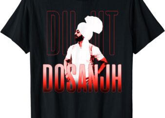 DILJIT DOSANJH Punjabi Singer Desi Apparel Punjabi T-Shirt