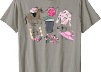 Derby Vibes 150th Horse Racing KY Derby Day T-Shirt