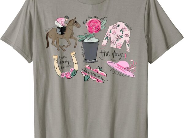 Derby vibes 150th horse racing ky derby day t-shirt