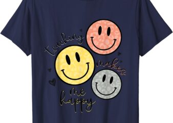 Face School Gift For Teacher T-Shirt