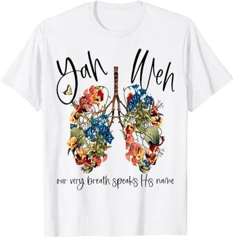 Floral Lung Flowers T-Shirt