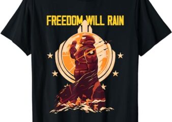 Freedom Will Rain Hell of Diver Helldiving Lovers Outfit T-Shirt