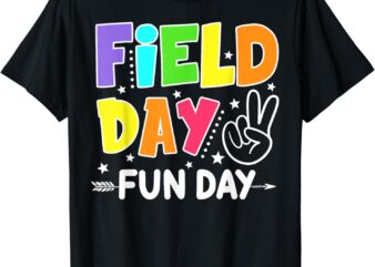 Funny For Teacher Kids Field Day 2024 T-Shirt