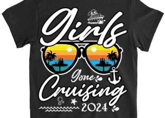 Girls Gone Cruising Lovers Vacation Cruise Trip Shirt LTSP