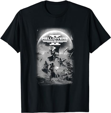 Grayscale Sony PlayStation Video Game Poster T-Shirt