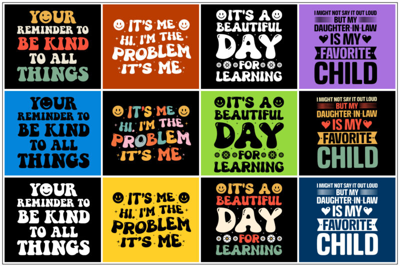 Best Selling T-Shirt Design Mega Bundle