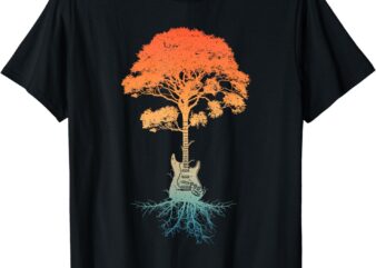 Guitar Art For Men Women Guitar Player Rockstar Guitarist T-Shirt