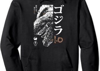Half Face Black & White Movie Poster Pullover Hoodie graphic t shirt