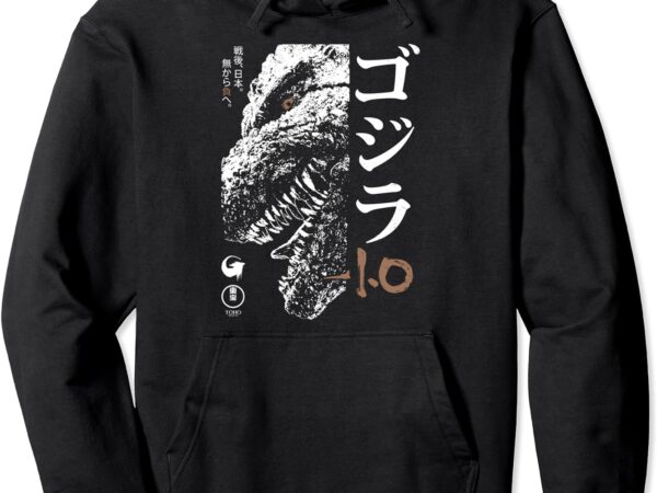 Half face black & white movie poster pullover hoodie graphic t shirt