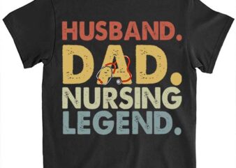 Husband Dad Nursing Legend, Er Nurse Shirt, Funny Murse Shirt LTSP