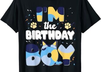 Im The Birthday Boy Dog Family Matching T-Shirt