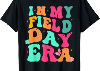 In My Field Trip Era Retro Groovy Teacher Field Day 2024 T-Shirt