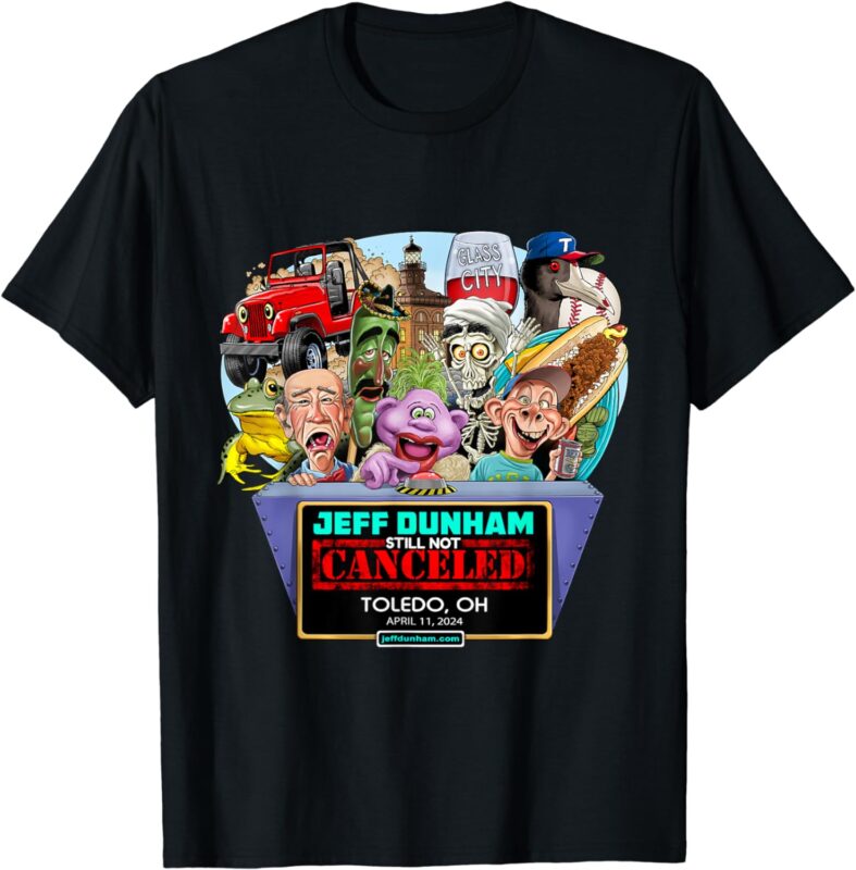 Jeff Dunham Toledo, OH (2024) TShirt Buy tshirt designs