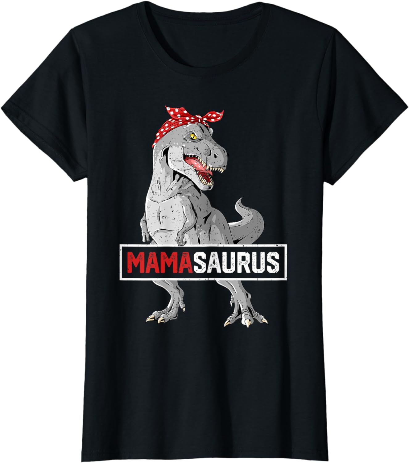 Mamasaurus Rex Dinosaur Shirt Pink Funny Mothers Day Gift-CD