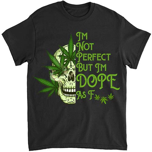 Marijuana Skull Smoke Weed Cannabis 420 Pot Leaf Sugar Skull T-Shirt ltsp png file