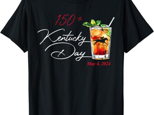 Mens women 150th derby day funny horse racing t-shirt