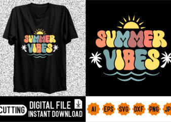 Summer vibes shirt design