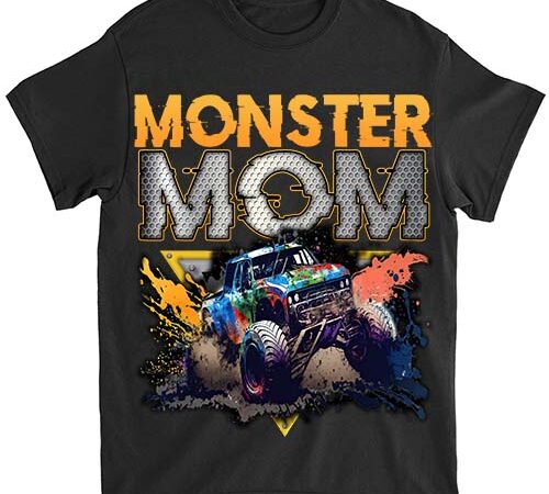 Monster truck mom family matching monster truck lovers t-shirt ltsp png file Monster truck mom family matching monster truck lovers t-shirt ltsp png file