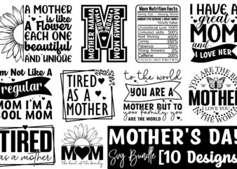 Mother’s Day SVG Bundle