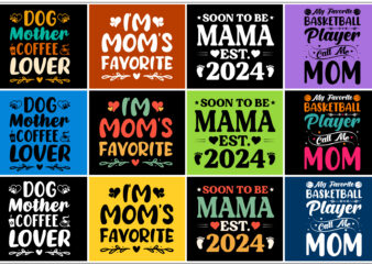 Mother’s Day T-Shirt Design Bundle