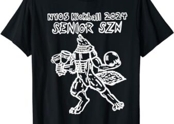 NYOS Kickball Tournament 2024 Senior Class Design T-Shirt