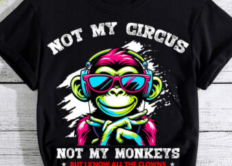 Not My Circus Not My Monkeys But I Know All The Clowns Men T-Shirt LTSP