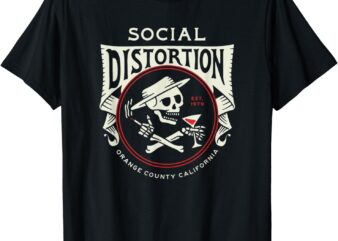 Official Social Distortion Skelly Circle T-Shirt