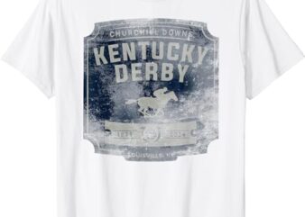 Officially Licensed Kentucky Derby 2024 Vintage Logo T-Shirt