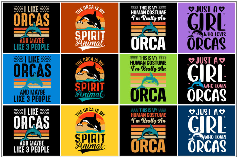 Orca,Orca TShirt,Orca TShirt Design,Orca TShirt Design Bundle,Orca T-Shirt,Orca T-Shirt Design,Orca T-Shirt Design Bundle