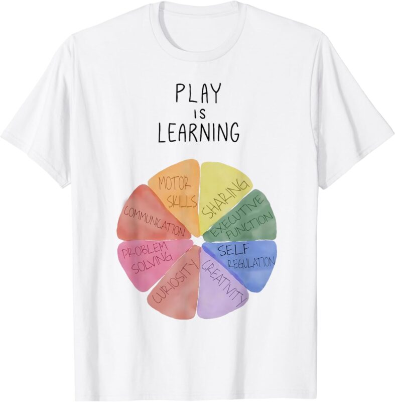 Play Is Learning Funny Teacher T-Shirt