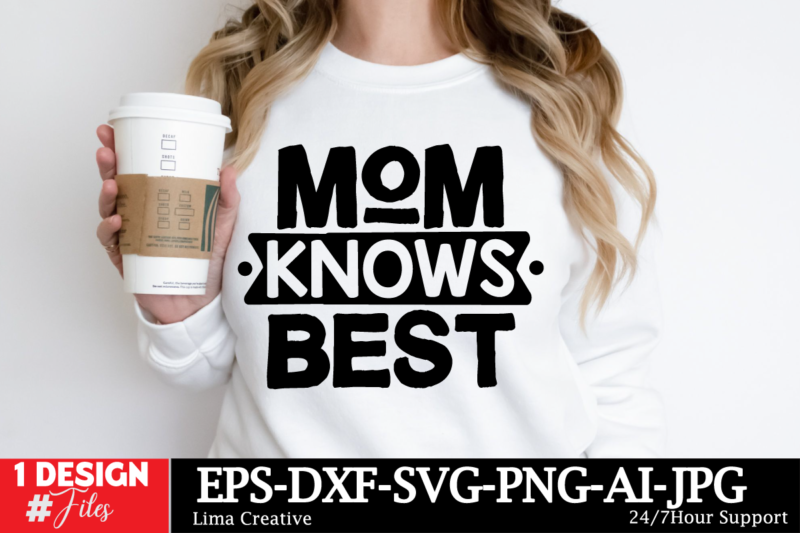 Mother’s Day SVG Bundle, Mother’s Day T-shirt Design Bundle, Happy Mother’s Day , Mom Sublimation , Mom T-shirt Design Bundle