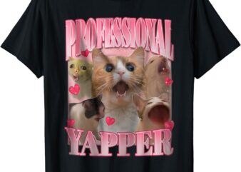 Professional Yapper, Cat Professional Yapper, Professional Yapper cat, Cat Professional Yapper vintage