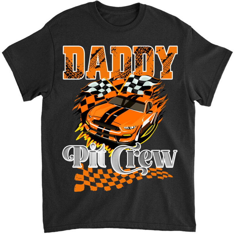 Race Car Birthday Party Racing Family Auntie Pit Crew T-Shirt LTSP png